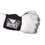 Bad Boy Wrist Supports with Thumb Grip - Black